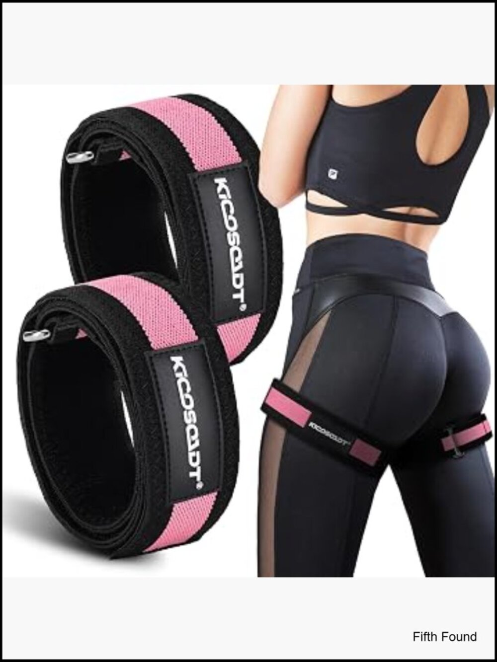 Adjustable BFR Booty Bands for Women, Glute Bands for Squats, Hip Thrusts,